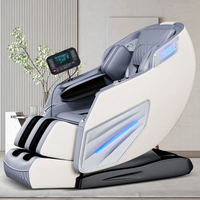 S-L Guide Rail 4D Fully Automatic Zero-gravity Relief Lumbar And Back Fatigue Capsule Luxury Electric Massage Chair