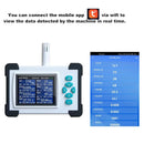 Monitor della qualità dell'aria, analizzatore di gas portatile, rilevatore di CO2, rilevatore di polvere, misuratore di umidità, HCHO, PM2.5, Tvoc, AQI