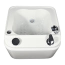 Máquina de terapia para pies, baño de pies, salón de belleza, acrílico, masaje, luz de surf, spa, baño de pies, cuenco de terapia para pies