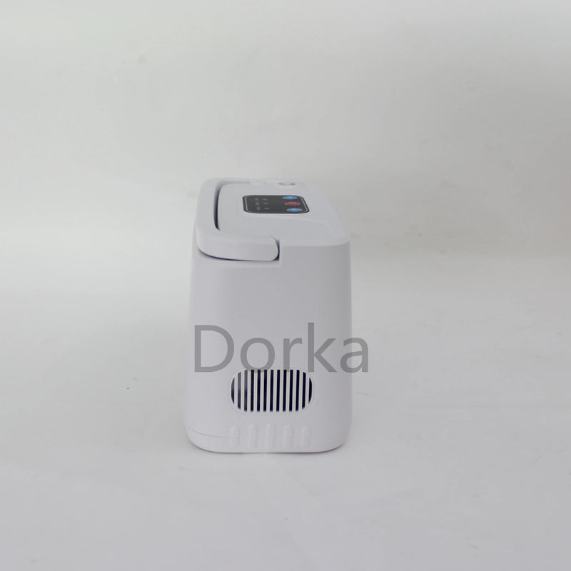 Mini concentratore di ossigeno portatile da 3 litri/miniera con batteria per viaggi domestici e uso in auto Ventilatore AC110-220V a basso rumore di funzionamento