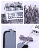 10 szt./zestaw kabli połączeniowych elektrod do urządzenia do odchudzania S872, stymulatora mięśni EMS, elektrostymulacji fal rosyjskich