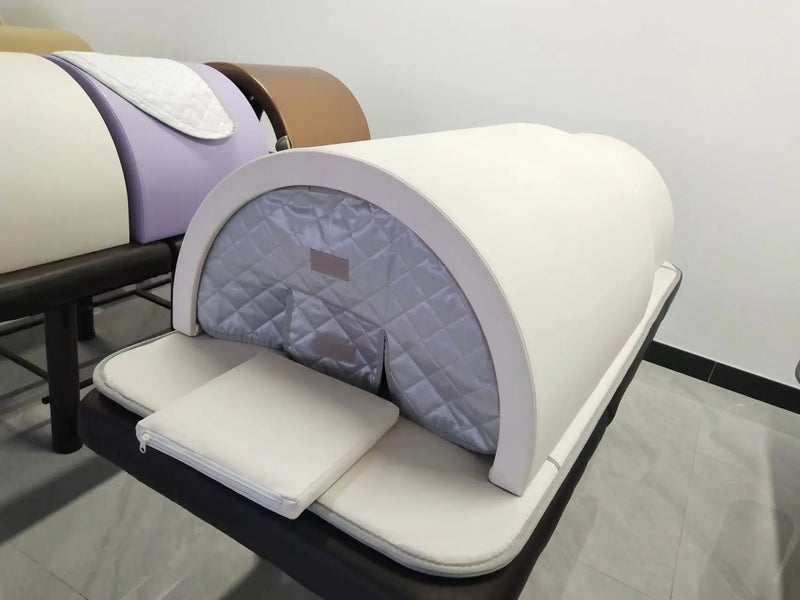 Far Infrared Body Slimming Sauna Bed Tourmaline Therapy Heated Detox Sauna Bed