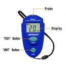 EM2271 Automotive Digital Display Coating Paint Film Thickness Gauge Iron-based Magnetic Plating Paint Thickness Gauge