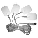 Haihua Serial QuickResult aparatos terapéuticos Accesorios Almohadillas de electrodos conductores Almohadillas de electrodos seguras de gel de silicona 6x4,5 cm