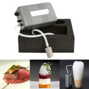 Máquina de espuma gourmet, herramienta de cocina para chef doméstico, máquina portátil para hacer burbujas de alimentos para cócteles, carnes, bebidas y barbacoas
