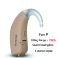 Siemens Signia Original 4/6/8 Channels Digital BTE Hearing Aids FAST P FUN P FUN SP RUN P RUN SP for Deafness Sound Amplifier