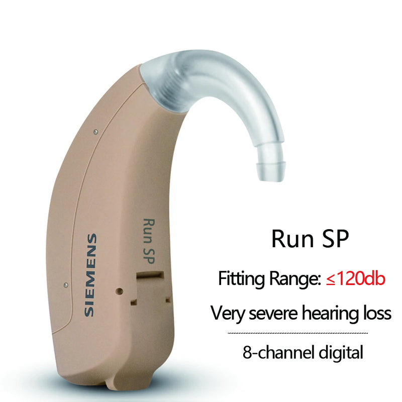 Siemens Signia Original 4/6/8 Kanaler Digitala BTE-hörapparater FAST P ROLIGT P FUN SP RUN P RUN SP för dövhet Ljudförstärkare