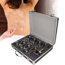 Sugkoppar Burk Akupunktur Vakuumkoppningsset Massageapparat Medicinska burkar Glas Vakuumterapi koppningsset Burkar Massageapparat 14 st