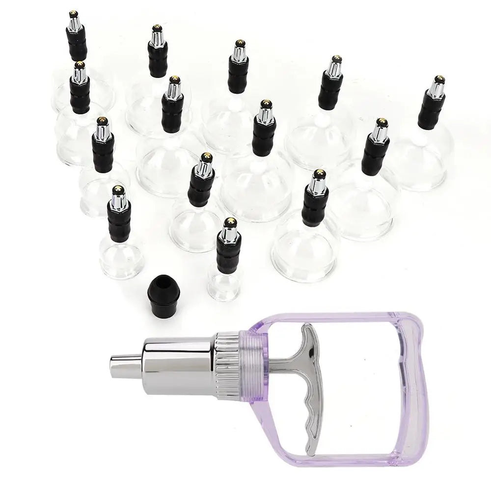 Cupping β カッピング吸引器 美容・エステ器具 セット 吸引カップジャー 鍼灸 真空カッピングセット マッサージャー 医療用