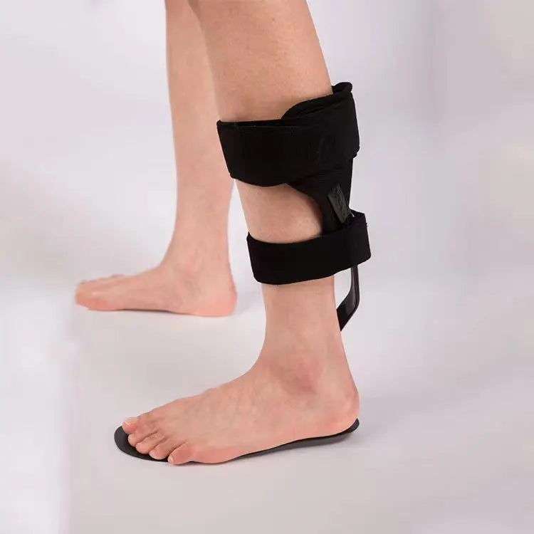 Adatto a pazienti con trombosi cerebrale emiplegia Supporto per piede in fibra di carbonio Supporto fisso per piede alla caviglia resistente all'usura