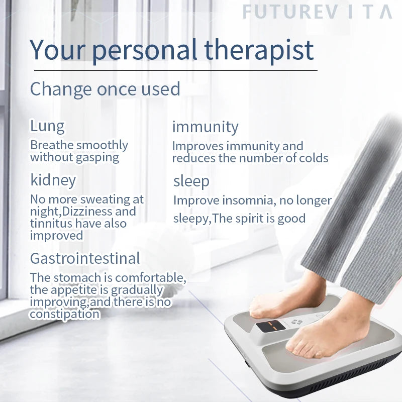 THZ Relax Foot Energy HealthH Massage Prife Itera Care Device Физиотерапевтический массажер для ног Акупунктура Терагерцовое устройство для ног