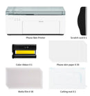 Achterkant Film Vellen DIY Mini Printer voor Mobiele Telefoon Achterkant Beschermstickers Huid Afdrukken DIY Foto Kleine Machine