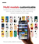 Achterkant Film Vellen DIY Mini Printer voor Mobiele Telefoon Achterkant Beschermstickers Huid Afdrukken DIY Foto Kleine Machine