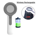 Penganalisis Kulit Lampu Woods Untuk Pembesaran UV Kulit Untuk Kecantikan Ujian Wajah Lampu Kayu Pengesanan Analisis Kulit Ringan Penjagaan Peribadi