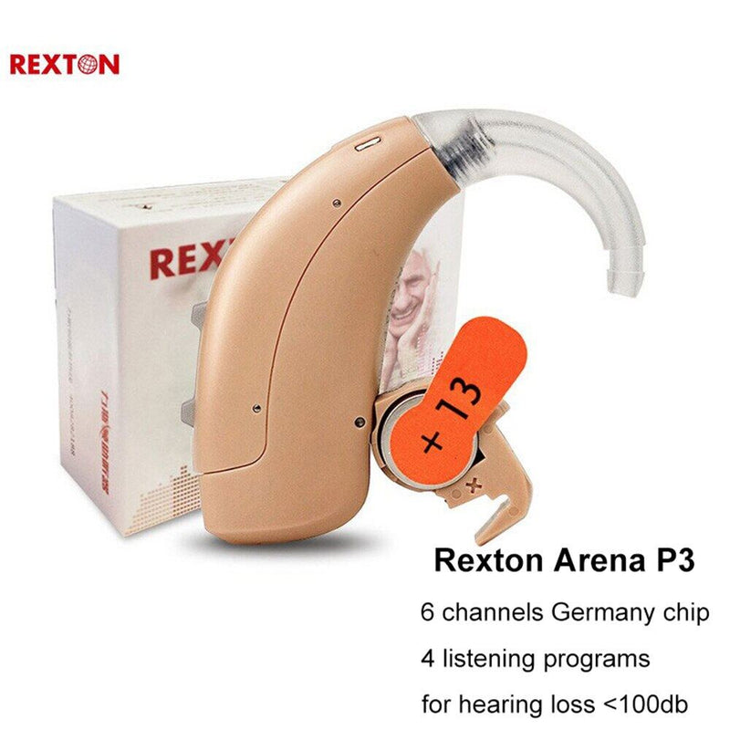 Rexton Hearing Aid Aids Arena P1 P3 HP3 לקשישים Digital Wireless Mini BTE מכשירי שמיעה מגברים של סימנס