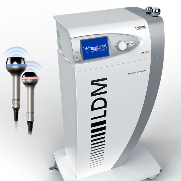 Mesin LDM MED Mesin Peremajaan Kulit Mesin Kecantikan Ultrasonik Pijat Mikro Dinamis Lokal untuk Anti Penuaan Wajah