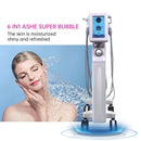 Ashe 6 az 1-ben szuper buborékos dermabráziós ultrahangos terápiás gép oxigénpermetező mikrodermabráziós gép