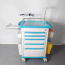 Karru tad-Droga tal-Isptar Abs Mediku ta 'Emerġenza Karrettun