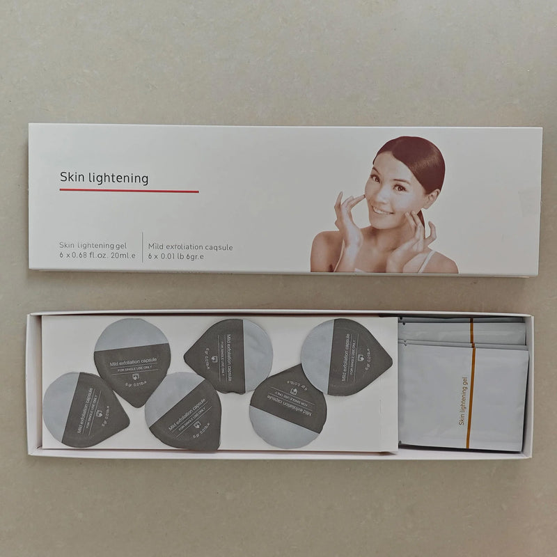 Skin Rejuvenation Kit och Skin Lightening Kit Kapslar för Oxygen Bubble Ansiktsmaskin