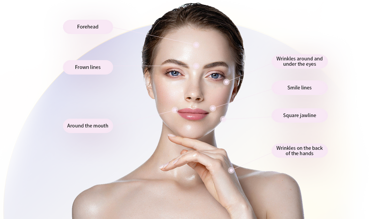 Dispositif d'injection de mésothérapie multi-usage Derma Shine Pro pour le traitement de rehaussement de la peau, système de remplissage Derma le plus efficace