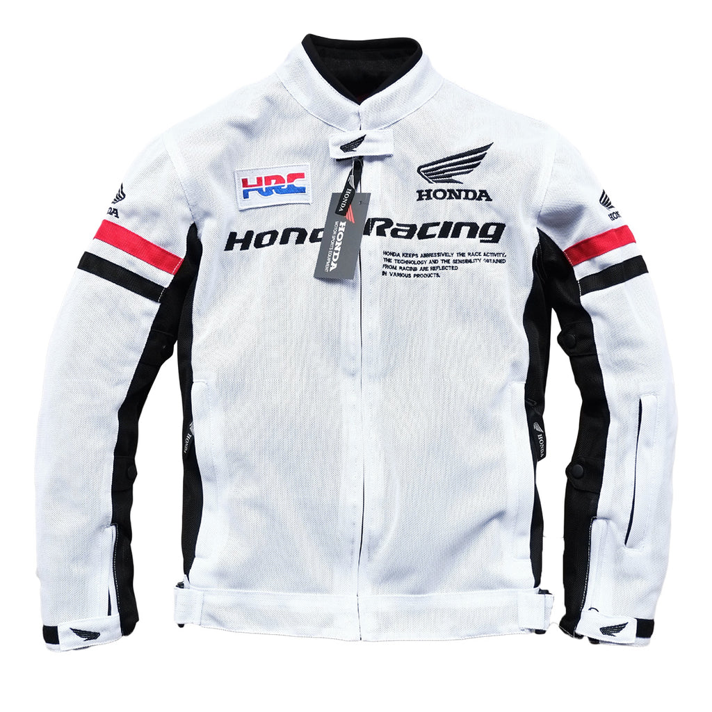 Chaqueta de moto Honda para hombre, verano, malla transpirable, jersey de moto de carreras, locomotora, resistente a roturas, ropa de tracción extraíble.