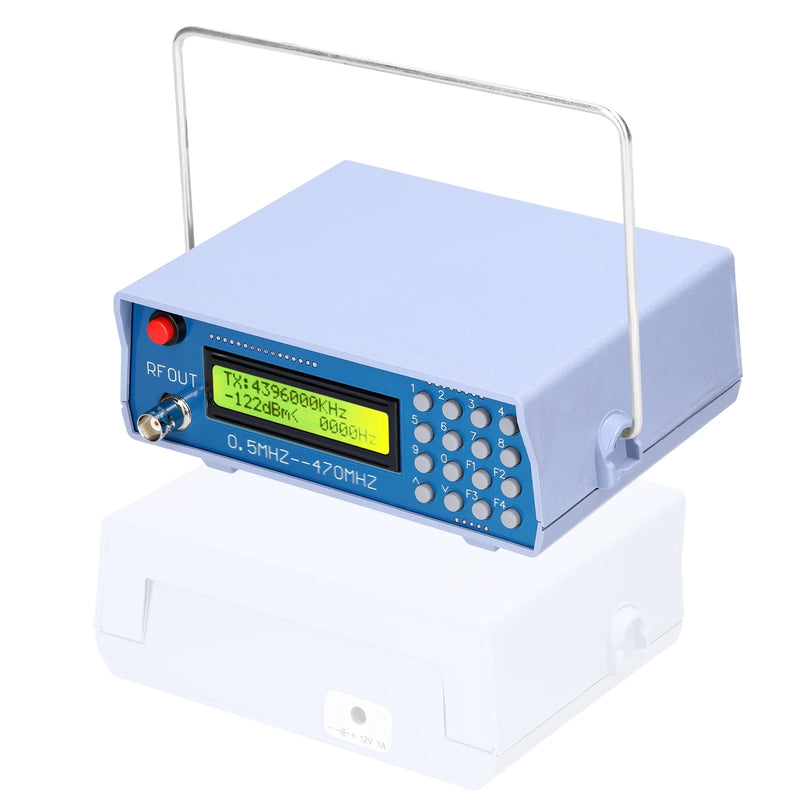 0,5MHz-470MHz Elkraft RF-funktion Digital signalgeneratormätare för FM-radio Walkie-talkie Debug CTCSS Singal Output
