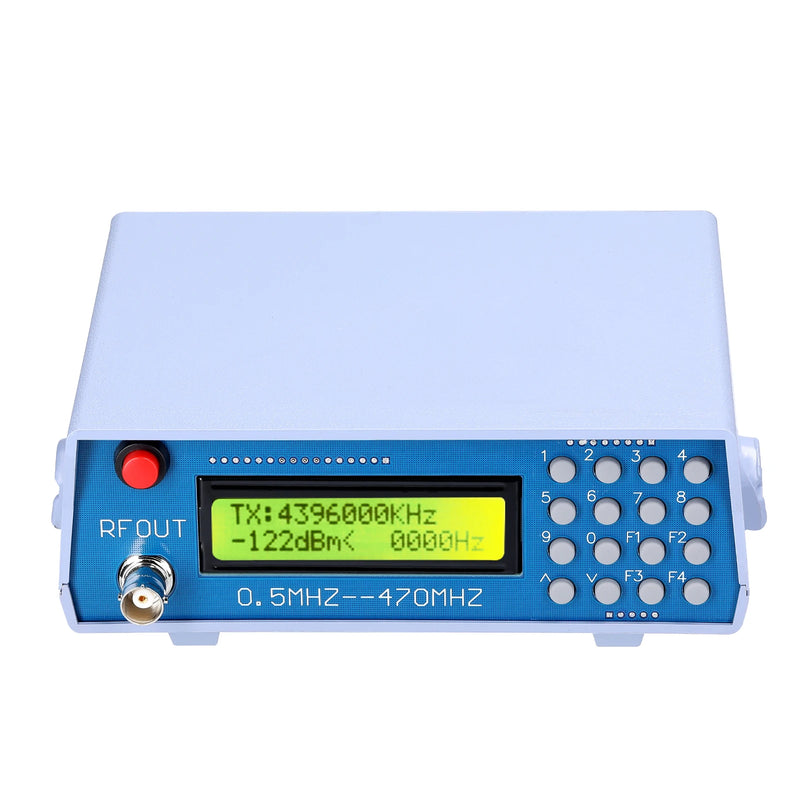 0.5MHz-470MHz 전력 RF 기능 FM 라디오 워키 토키 디버그 CTCSS 신호 출력용 디지털 신호 발생기 미터