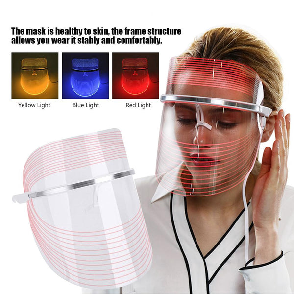 LED Foton Terapi Maskesi Gençleştirme Güzellik Enstrümanı, Spektrum Güzellik