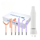 Terapija tal-ġilda tal-magna tal-wiċċ ta 'frekwenza għolja li tinġarr Darsonval b'6 wands tan-neon u tal-argon Neħħi t-tikmix bastun tat-terapija tal-wiċċ tal-akne