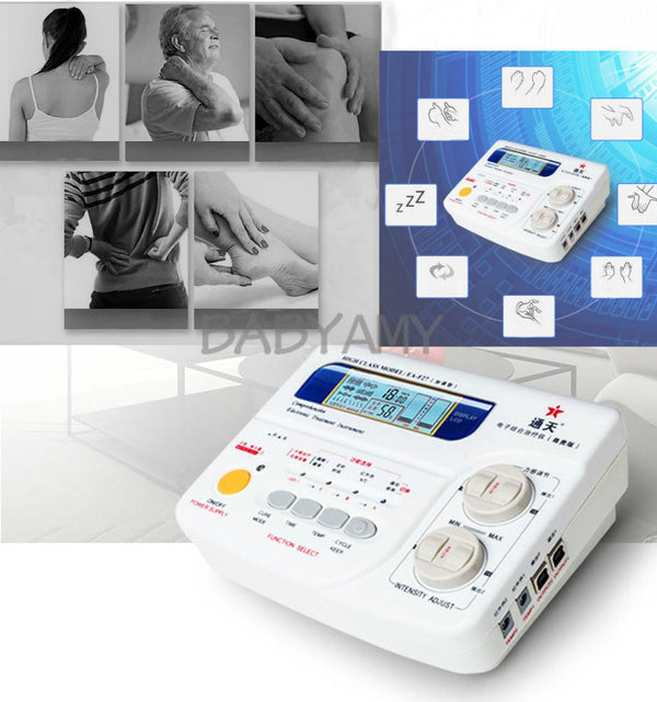 معدات العلاج الطبيعي مع نبض إلكتروني / العلاج بالتدفئة الأشعة تحت الحمراء العميق EMS آلة مشجعي العضلات الكهربائية