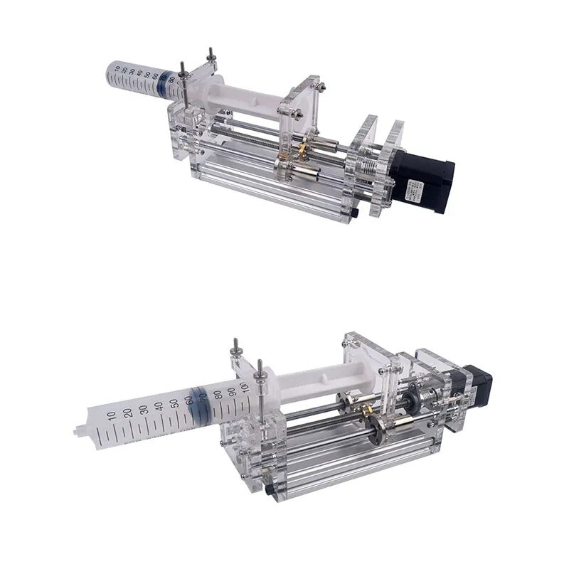 1-150ML Laboratory Micro Syringe Pump Desktop Precision Electric Injection Pump Propel Pump Liquid Glue Dispenser DC 12V NEW