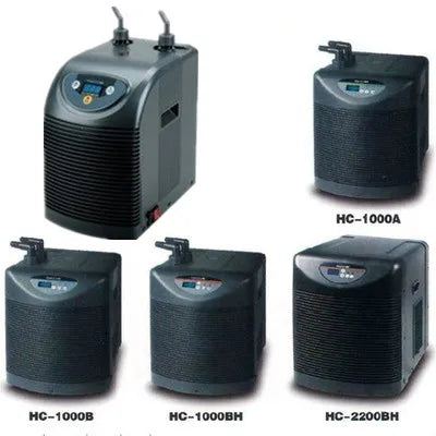 1/20HP 1/10HP 1/4HP 1/2HP Hailea 수족관 물 냉각기 HC 시리즈 파워 워터 쿨러 온도 조절기 해양 산호초 수경법.