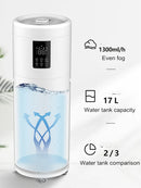 Umidificadores 100-240V para sala grande Umidificador inteiro de 2.000 pés quadrados. Honovos 17L/4,5Gal Umidificador grande de névoa fria ultrassônica