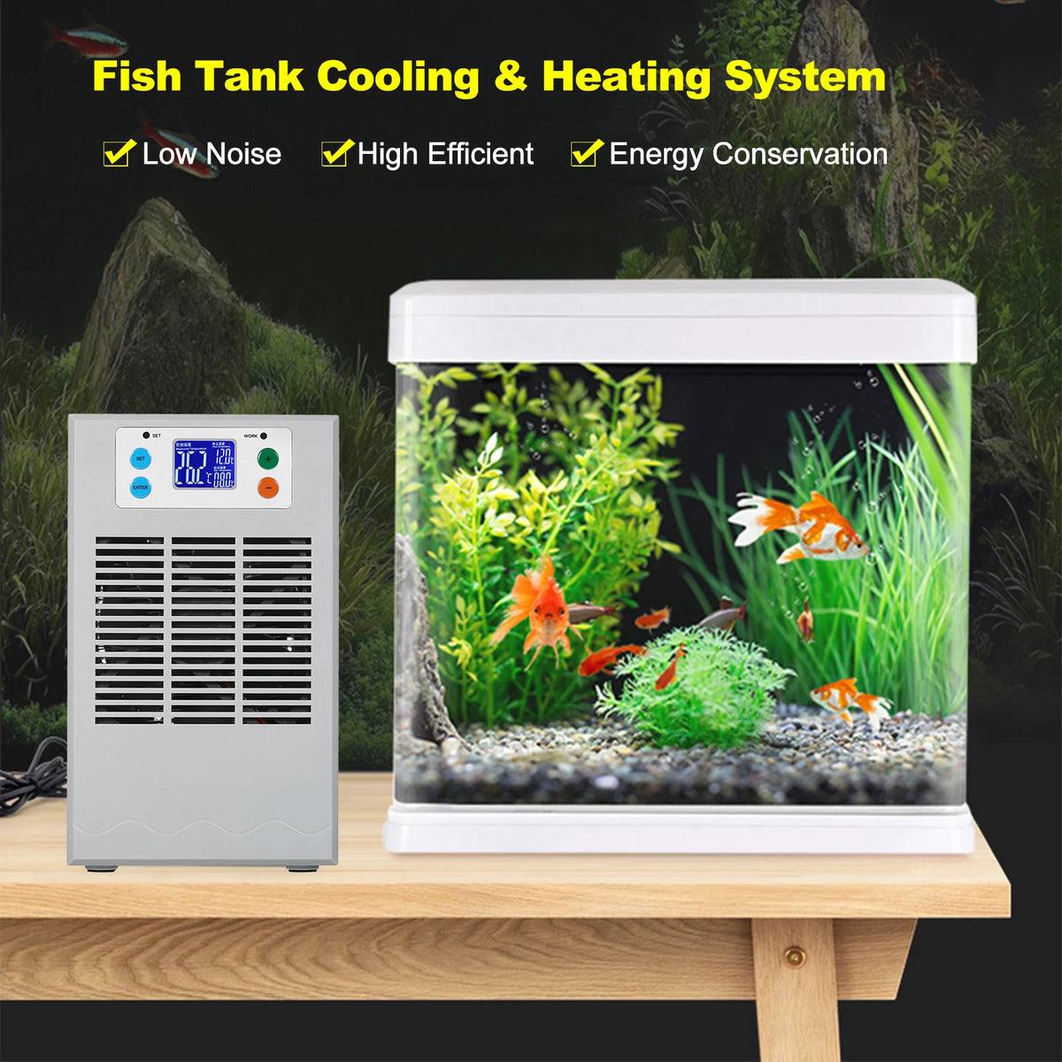 Water Chiller For Cold Plunge Resun CL-280 Aquarium Water Chiller