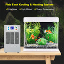 100W 30L/70W 20L Small Fish Tank Water Heater&Chiller Aquarium Chiller Semiconductor Electronic Aquarium Cooling& Heating System