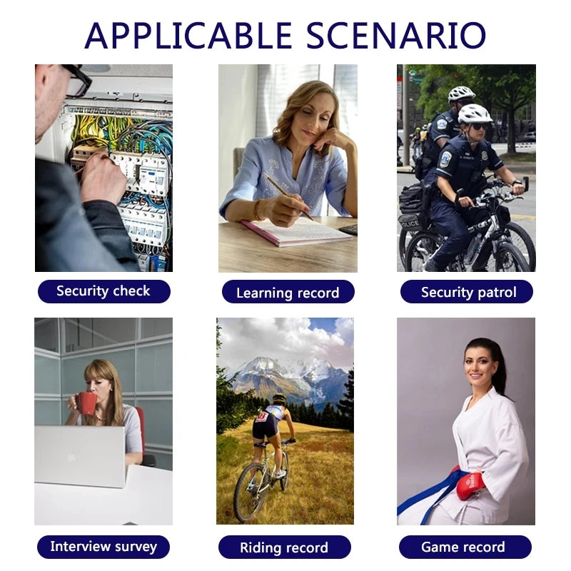 Caméra d'action HD 1080P, caméscope de sport Portable, Wifi, Dv, enregistrement en boucle, prise en charge de la carte Tf, Vision nocturne, avec Clip arrière