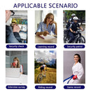 1080P HD Экшн-камера Портативная спортивная камера Wi-Fi Dv Видеокамера Поддержка циклической записи Tf-карта Камера ночного видения с задним зажимом