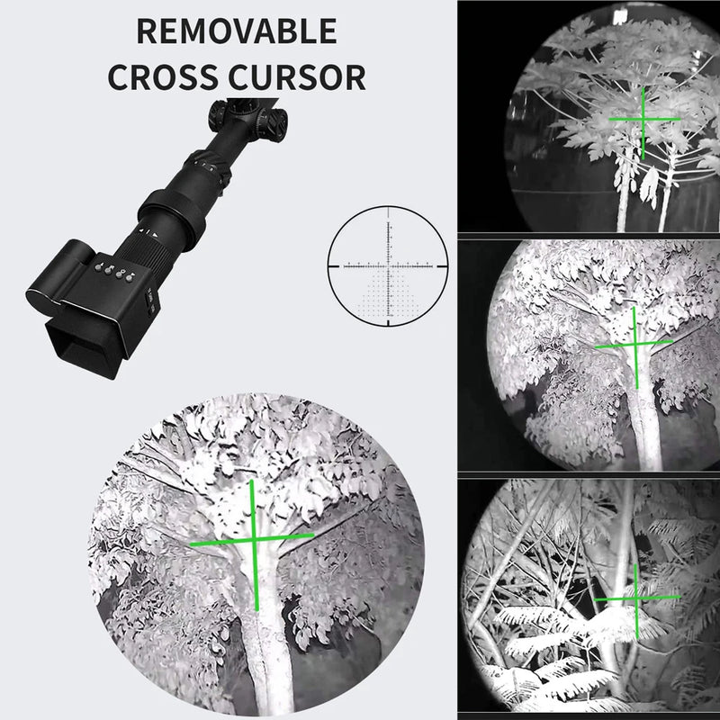 1080P 나이트 비전 망원경 장치 주야간 사용 350m 사진 촬영 비디오 녹화 사냥을위한 적외선 디지털 Vedio 카메라