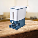 10 kg riscylinder med stor kapacitet Ristrumma Bugsäker förseglad ristrumma Automatisk förtjockning Plastförvaringstank för hushåll