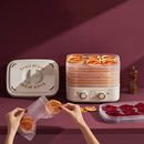 Secador de frutas inteligente de 5 capas, deshidratador de alimentos, frutas, verduras, carne, té perfumado, deshidratador de aperitivos para mascotas, 110V, 220V