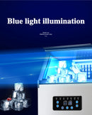 60KG 70KG 80KG Ismaskin Kommersiell kubismaskin Automatisk /Hemismaskin / För Bar / Kafé / Tebutik