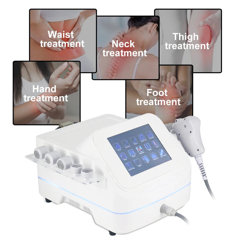 12Bar Pneumatic Shockwave Therapy Machine For 2023 New ED Treatment Pain Relief Professional Shock Wave Body Relaxation Massager