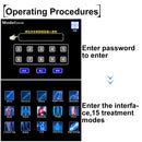 מכונת תרפיה פנאומטית בגלי הלם 12 בר לשנת 2023 טיפול ED חדש לשיכוך כאבים לעיסוי גלי הלם מקצועי להרפיית גוף