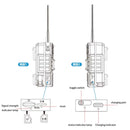 כרטיס SIM 14MP 4G מצלמת שביל ציד שמש IP66 עמיד למים 20M PIR זיהוי תנועה מצלמת חיות בר IR מכשיר ראיית לילה