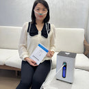 Máquina de inhalación de hidrógeno de gran flujo, generador de agua de Hidrógeno 99.99% puro, inhalación de H2, poco ruido, oxígeno DuPont SPE PEM, 150ml
