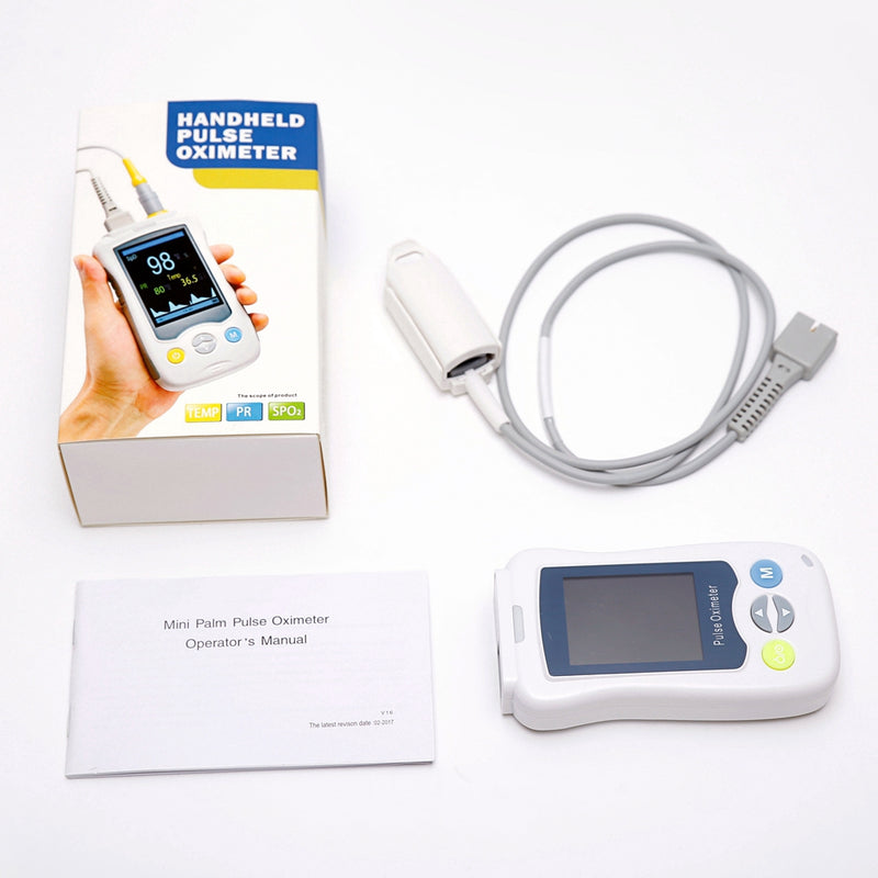 Yongrow Handheld Pulse Oximeter untuk Anak Dewasa Baru Lahir