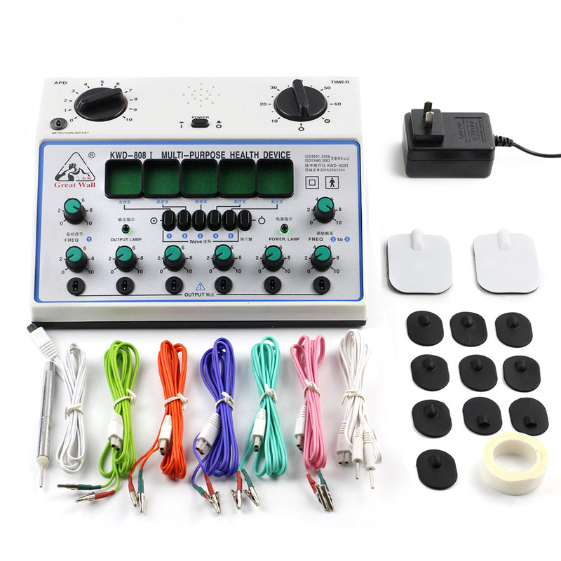KWD-808 Electro Acupuncture Stimulator Therapy 6 Channel Acupuncture  Machine US