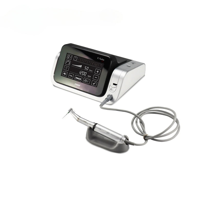 Moteur d'implant dentaire COXO c-sailor Pro, moteur chirurgical professionnel portable sans balais avec écran tactile et contre-angle 20:1