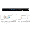 Масаж тканин М'язовий масажер Управління болю в м'язах після тренування Вправи Розслаблення тіла Формування Знеболювання