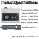 2 IN 1 Stoßwellentherapiegerät für erektile Dysfunktion ED-Behandlung Schmerzlinderung Neues Stoßwellen-Chiropraktik-Massagewerkzeug